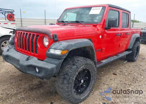 2020 Jeep Gladiator Sport S 4X4 from USA, damaged, VIN 1C6JJTAG1LL108622